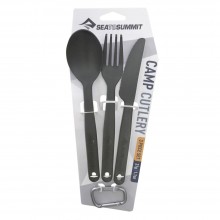 Набір столових приборів Sea To Summit Camp Cutlery Set Charcoa