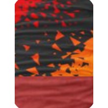 Бандана 4FUN Polartec 2020 Chaos orange 34 