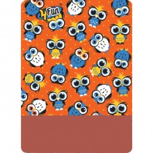 4FUN БАНДАНА AW POLARTEC KIDS OWL ORANGE KID