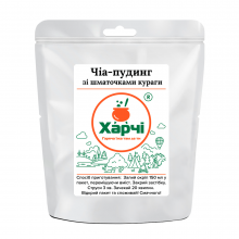 Чіа-пудинг зі шматочками кураги