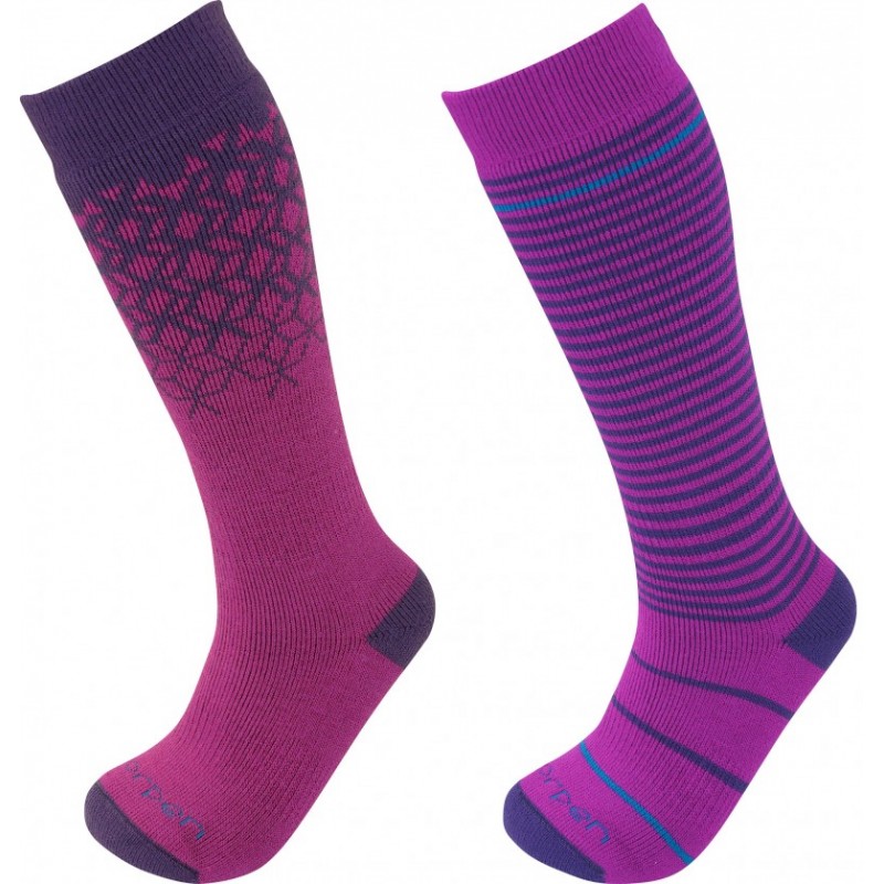 LORPEN ШКАРПЕТКИ ДИТЯЧІ S2KN (MERINO BLEND KIDS SKI 2 PACK COMBO)