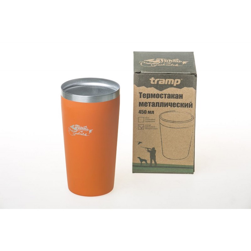 Термостакан металевий Tramp (450мл) TRC-102
